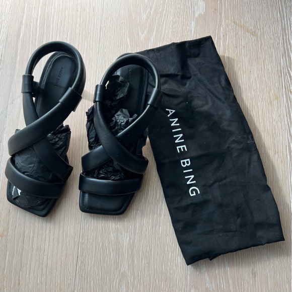 Anine Bing Anna Sandals 39 - Picture 2 of 6